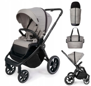MUUVO lekki wózek spacerowy QUICK 3.0 Steel Grey