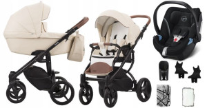BEBETTO wózek LUCA PRO ECO 3w1 Cybex ATON 5 kol 15