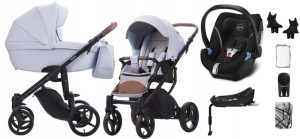 BEBETTO LUCA PRO ECO 4w1 Cybex Aton 5 + Baza 16