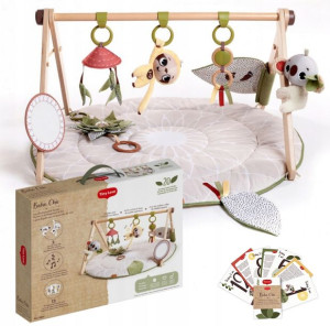TINY LOVE mata edukacyjna +stojak pałąk BOHO CHIC