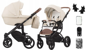 BEBETTO wózek uniwersalny LUCA PRO ECO 2w1 kol 15