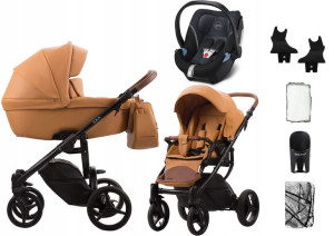 BEBETTO wózek LUCA PRO ECO kol 13 3w1 Cybex ATON 5