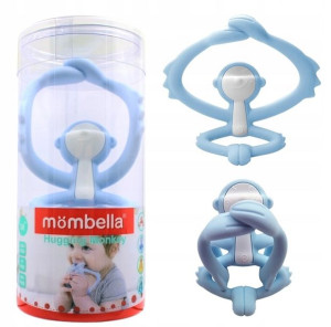 Mombella Małpka Gryzak Na Ząbkowanie Light Blue