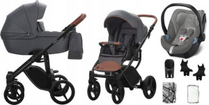BEBETTO wózek LUCA PRO ECO kol 03 3w1 Cybex ATON 5