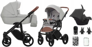 BEBETTO wózek uniwersalny LUCA PRO ECO 3w1 kol 02