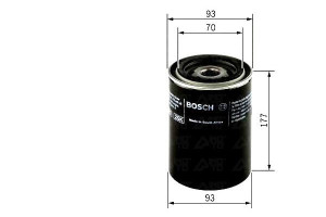 Filtr Oleju Daf 45 55 Cb108-ct97 05.91-12.00 Bosch