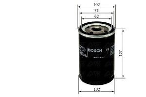 Filtr Oleju Iveco Zeta Bosch