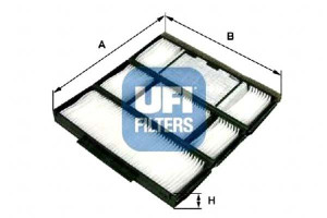 Filtr Kabinowy Corolla 1.6 99-01 Ufi