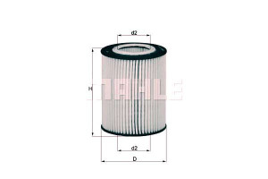 Filtr Oleju Ford U.a. Mahle