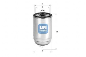 Filtr Paliwa Diesel Ufi
