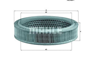 Filtr Powietrza Fiat Uno 45 Knecht