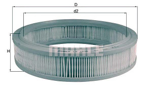 Filtr Powietrza Fiat Mahle
