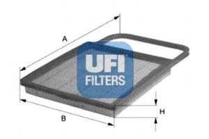 Filtr Powietrza Mini One 1.4 07- Ufi