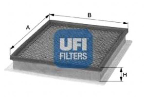 Filtr Powietrza Astra 1.7cdti 04- Siatka Wzm. Ufi