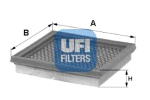 Filtr Powietrza Opel Astra G 1.7cdti 01 Ufi Ufi