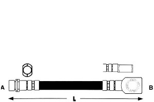 Przewód Hamulcowy Ap 93bb2282dd 6922621 Hos3291 24