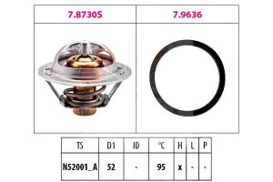Termostat Facet 212306n200 212306n20a 21230el00b 2
