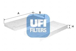 Filtr Kabinowy Civic 01- Ufi