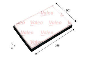 Filtr Kabiny Essential Volvo C70 Valeo