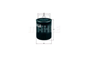 Filtr Oleju Mahle 3u7j6714aa 1037150 028115561b 06