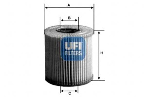 Filtr Oleju Citroen C5 3.0hdi 09- Ufi