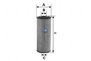 Filtr Oleju Db C 220 C 250 Diesel Ufi