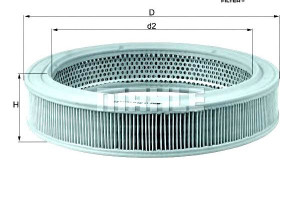 Filtr Powietrza Audi 100 80 Coupe Citroen Axel Lna