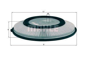 Filtr Powietrza Nissan Mahle