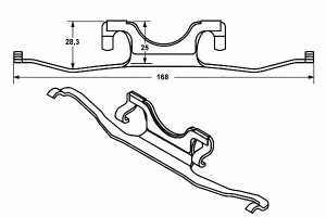 Zestaw Montażowy Klocków Bmw 5 (e39) 2.0-3.5 09.95