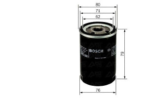 Filtr Oleju Fiat Punto Tip Bosch