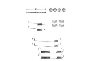 Sprężyny Szczęk Ham. Bmw Tył E30 316 318 320 Delph