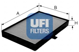 Filtr Kabinowy Volvo 850-v70 2.0-2.5 Ufi