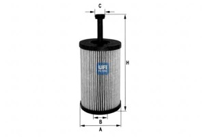 Filtr Oleju Saxo Xsara Berlingo 1.1-1.6 00- Ufi