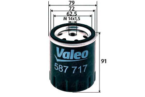 Filtr Paliwa Mercedes W123 200d-240d Valeo