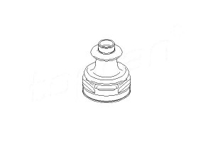 Osłona Przegubu Przód/wewnątrz (fi: 21/66) (dł.101