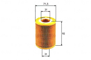 Filtr Oleju Opel Astra Valeo