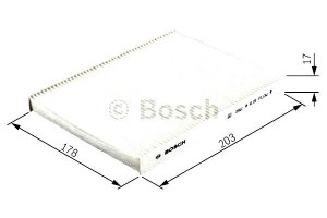 Filtr Kabiny Fiat Panda Ii,500 03- Bosch