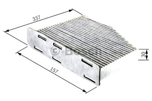 Filtr Kabiny Peugeot 206 98- Bosch