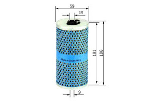 Filtr Oleju Mercedes M102 W123 80-84 Bosch