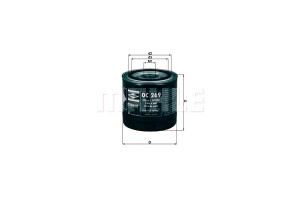 Filtr Oleju Honda Rover Group Mahle
