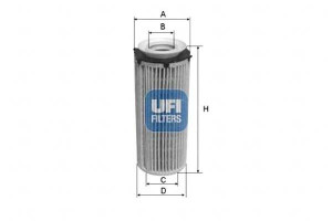 Filtr Oleju Wklad Bmw Ufi