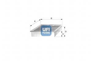 Filtr Powietrza Db 201d 83-89 Ufi