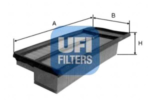 Filtr Powietrza Doblo 1.3mjtd 10- Ufi