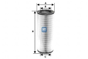 Filtr Powietrza Doblo 1.9jtd 01- Ufi