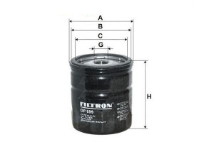 Filtr Oleju Buick Isuzu Trooper 2.8 84- Filtron