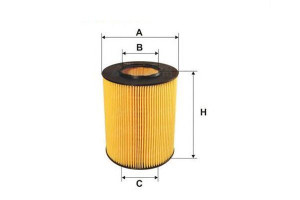 Filtr Powietrza Mercedes W168 97-vaneo1.6-1.9 02-