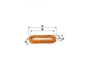 Filtr Powietrza Rover Mini 1.3 91- Filtron
