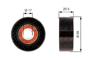Rolka Prowadząca Pasek Alfa Romeo 159 1.9d 09.05-1