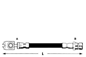 Przewód Hamulcowy Ap 5n0611775a 5n0611775 B