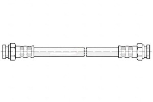 Przewód Hamulcowy Elast. Seat Inca Vw Caddy Ii Cad